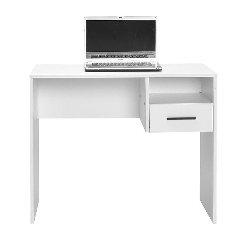 Casa si Gradina - Mobilier - Mese si birouri - Birouri - Birou de studiu, Hanah Home, pal melaminat, alb, 90x52x75 cm - Infinity.ro