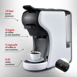Electronice si Electrocasnice - Electrocasnice bucatarie - Preparare bauturi - Espressoare - Espressor Camry CR 4414, 9 tipuri de capsule, 0.6L, 19 bar - Infinity.ro