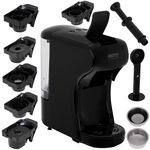 Electronice si Electrocasnice - Electrocasnice bucatarie - Preparare bauturi - Espressoare - Espressor Camry CR 4414bb, 9 tipuri de capsule, 0.6L, 19 bar - Infinity.ro