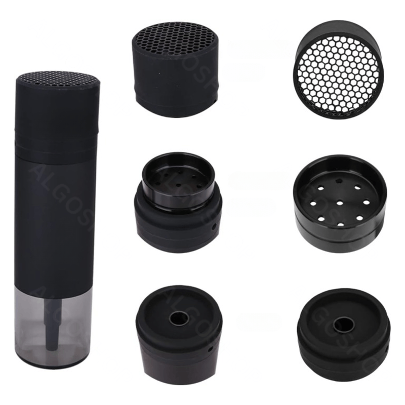 Market - Tutun si tigari - Articole si accesorii tutun - Narghilea Portabila pentru Masina, Set mini Shisha mica pentru calatorii, aer liber, Negru - Infinity.ro