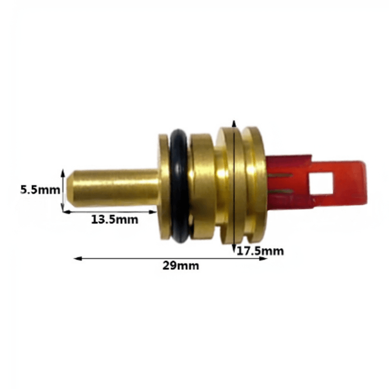 Casa si Gradina - Sanitare - Instalatii hidro - Fitinguri - Senzor de temperatura de 10kΩ, imersat cu oring, NTC pentru centrala termica, rosu auriu - Infinity.ro