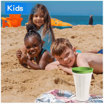 Casa si Gradina - Bucatarie si vesela - Cani si pahare - Pahare - Pahar pentru preparare bautura racoritoare slush, smoothie, granita, DIY in 5 minute - Slushy Cup, 150 ml, Verde avocado - Infinity.ro