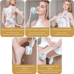 Ingrijire personala si Cosmetice - Ingrijire personala - Ingrijire corp - Bureti de baie - Perie electrica rotativa premium pentru baie/dus cu maner de 40 cm detasabil, 5 capete diferite si 3 viteze, incarcabila - Infinity.ro