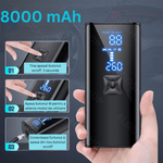 Sport si Outdoor - Ciclism - Accesorii pentru biciclete - Pompe biciclete - Pompa electrica multifunctionala, Reincarcabila cu acumulator 8000 mAh, pentru umflat roti, mingi si articole gonflabile - Infinity.ro