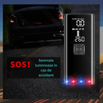 Sport si Outdoor - Ciclism - Accesorii pentru biciclete - Pompe biciclete - Pompa electrica multifunctionala, Reincarcabila cu acumulator 8000 mAh, pentru umflat roti, mingi si articole gonflabile - Infinity.ro