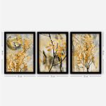 Casa si Gradina - Decoratiuni - Tablouri - Set tablouri decorative inramate, Wallxpert, mdf, multicolor, 35x45 cm (3 bucati), 364LUL1306 - Infinity.ro