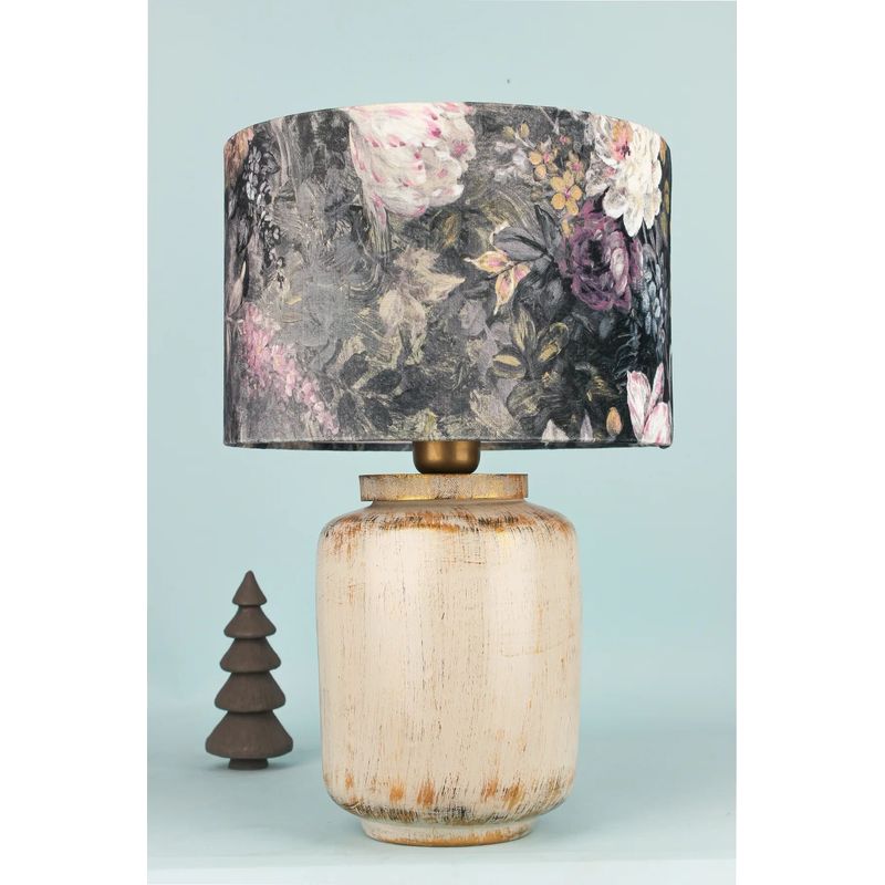Casa si Gradina - Corpuri si surse de iluminat - Veioze si lampi - Veioze - Veioza, Opviq, ceramica, multicolor, inaltime 46 cm, 687HMY2439 - Infinity.ro