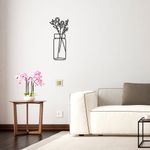 Casa si Gradina - Decoratiuni - Decoratiuni perete - Accesoriu decorativ de perete, Wallxpert, metal, negru, 58x61 cm - Infinity.ro