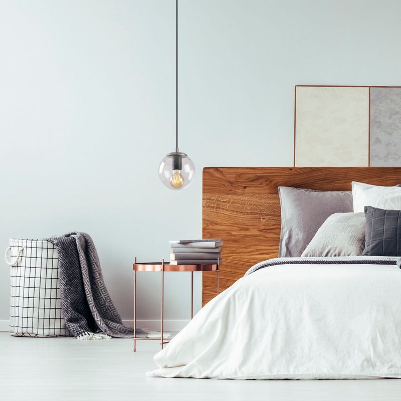 Casa si Gradina - Corpuri si surse de iluminat - Lustre si pendule - Lustra, Opviq, metal, argintiu, 15x15x110 cm, 584TTM1172 - Infinity.ro