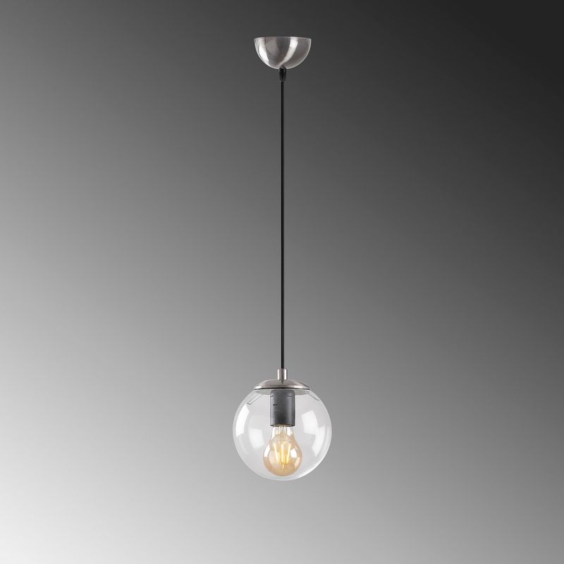 Casa si Gradina - Corpuri si surse de iluminat - Lustre si pendule - Lustra, Opviq, metal, argintiu, 15x15x110 cm, 584TTM1172 - Infinity.ro