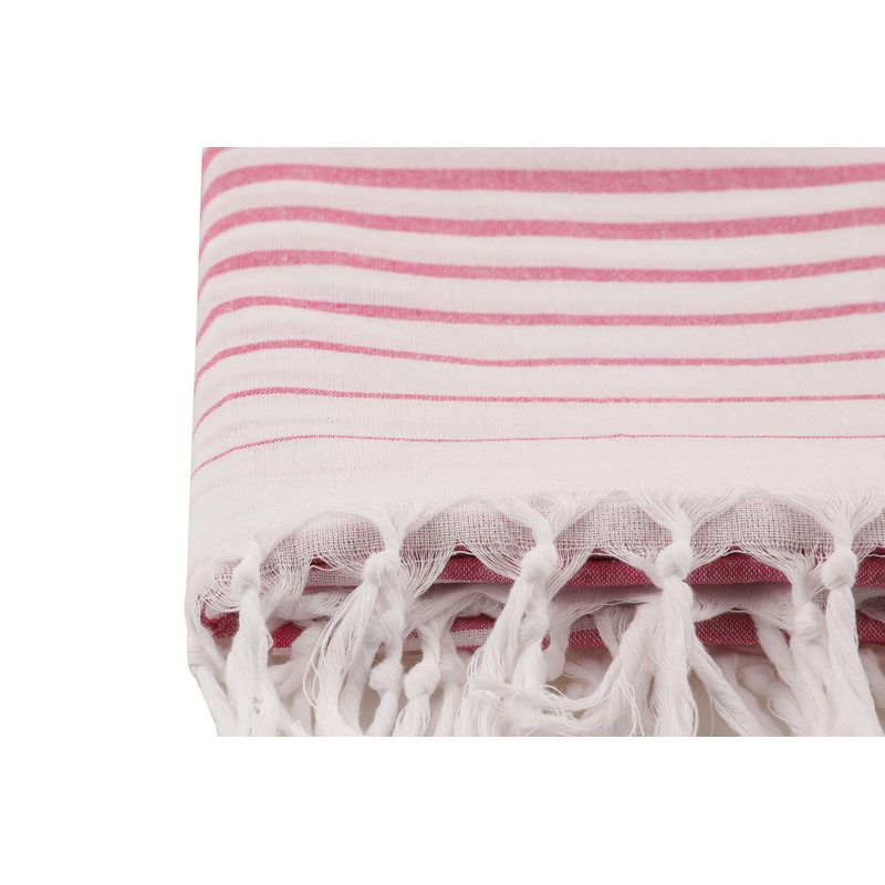 Casa si Gradina - Textile si covoare - Textile baie - Prosoape - Prosop de plaja fouta, L'essentiel Maison, fucsia, 90x180 cm, 100% bumbac - Infinity.ro