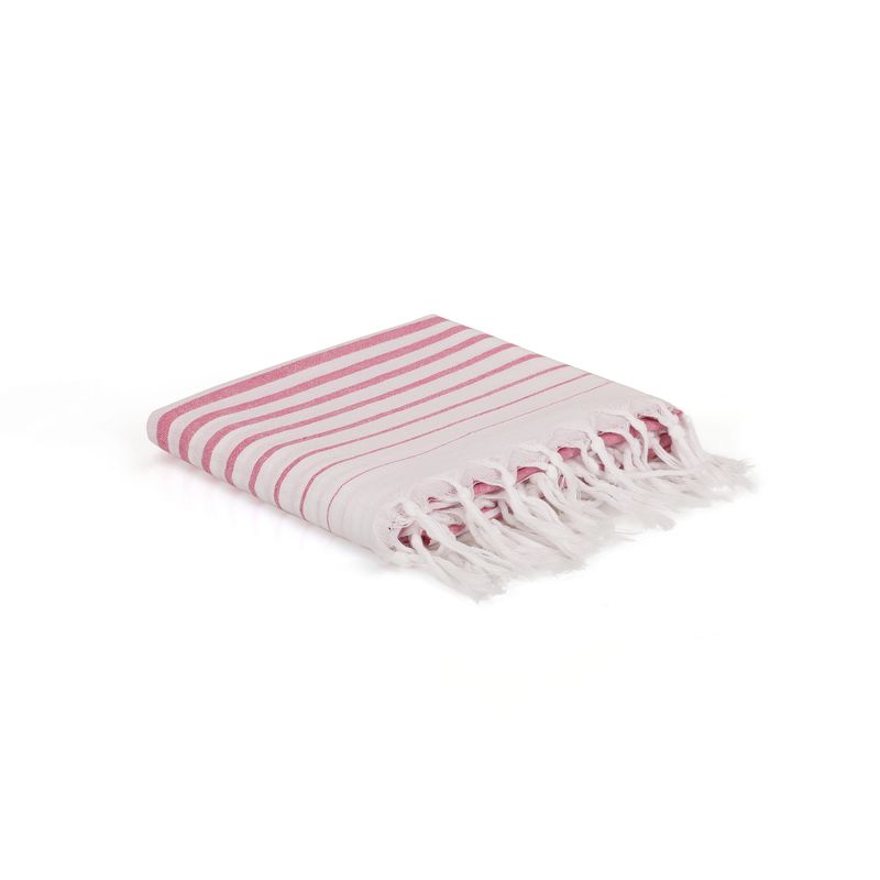 Casa si Gradina - Textile si covoare - Textile baie - Prosoape - Prosop de plaja fouta, L'essentiel Maison, fucsia, 90x180 cm, 100% bumbac - Infinity.ro