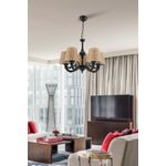 Casa si Gradina - Corpuri si surse de iluminat - Lustre si pendule - Candelabru, Opviq, metal, natur si negru, inaltime 65 cm, diametru 55 cm - Infinity.ro