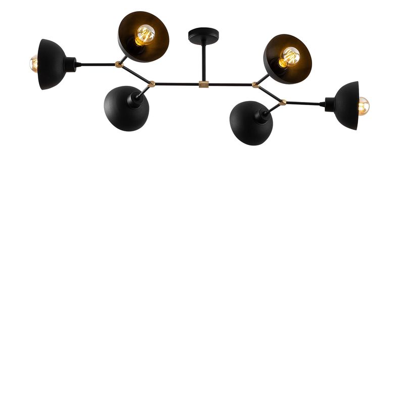 Casa si Gradina - Corpuri si surse de iluminat - Lustre si pendule - Candelabru, Opviq, metal, negru, 102x52 cm - Infinity.ro