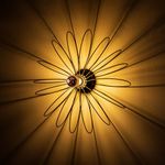 Casa si Gradina - Corpuri si surse de iluminat - Plafoniere, aplice si spoturi - Aplica de perete, Opviq, metal, negru, 58x12x58 cm - Infinity.ro