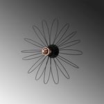 Casa si Gradina - Corpuri si surse de iluminat - Plafoniere, aplice si spoturi - Aplica de perete, Opviq, metal, negru, 58x12x58 cm - Infinity.ro