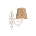 Casa si Gradina - Corpuri si surse de iluminat - Plafoniere, aplice si spoturi - Aplica, Opviq, metal, natural si alb, 24x26 cm - Infinity.ro