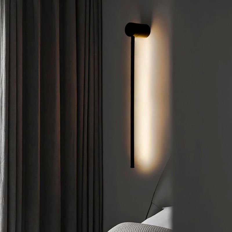 Casa si Gradina - Corpuri si surse de iluminat - Plafoniere, aplice si spoturi - Aplica de perete, Opviq, metal, negru, 61x6x10 cm, led integrat - Infinity.ro