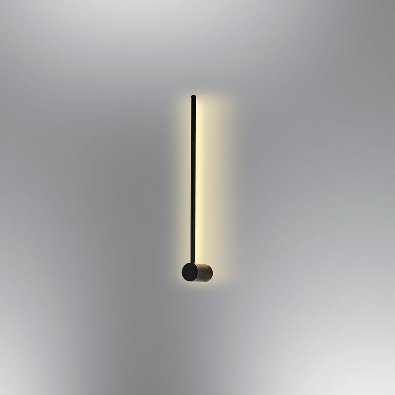 Casa si Gradina - Corpuri si surse de iluminat - Plafoniere, aplice si spoturi - Aplica de perete, Opviq, metal, negru, 61x6x10 cm, led integrat - Infinity.ro