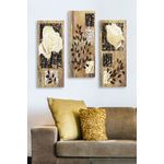 Casa si Gradina - Decoratiuni - Tablouri - Tablou decorativ, Wallxpert, mdf, multicolor, 70x50 cm, set 3 piese, 537MRV5147 - Infinity.ro