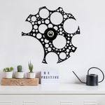 Casa si Gradina - Corpuri si surse de iluminat - Plafoniere, aplice si spoturi - Aplica de perete, Opviq, mdf, negru, 50x12x50 cm - Infinity.ro