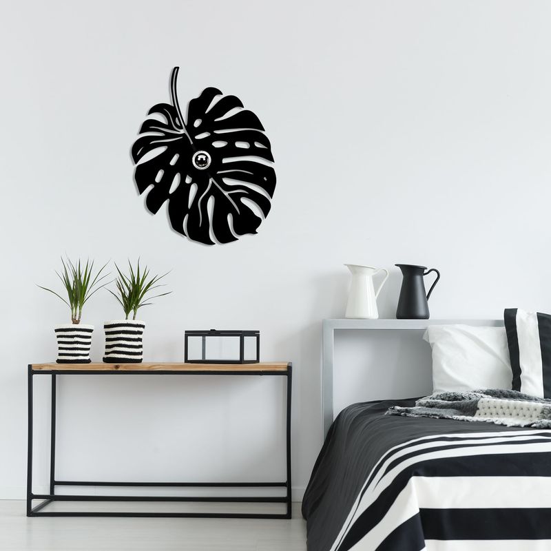 Casa si Gradina - Corpuri si surse de iluminat - Plafoniere, aplice si spoturi - Aplica de perete, Opviq, mdf, negru, 45x12x55 cm - Infinity.ro