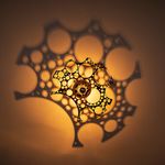 Casa si Gradina - Corpuri si surse de iluminat - Plafoniere, aplice si spoturi - Aplica de perete, Opviq, mdf, negru, 50x12x50 cm - Infinity.ro