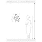 Casa si Gradina - Corpuri si surse de iluminat - Plafoniere, aplice si spoturi - Aplica de perete, Opviq, mdf, negru, 50x12x50 cm - Infinity.ro