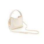 Fashion, accesorii si bijuterii - Femei - Accesorii femei - Genti si rucsacuri femei - Geanta de umar, Lucky Bees, piele polivinilica, crem, 25x11x20 cm - Infinity.ro