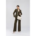 Fashion, accesorii si bijuterii - Femei - Accesorii femei - Genti si rucsacuri femei - Geanta de umar, Lucky Bees, piele polivinilica, crem, 25x11x20 cm - Infinity.ro