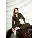 Fashion, accesorii si bijuterii - Femei - Accesorii femei - Genti si rucsacuri femei - Geanta de umar, Lucky Bees, piele polivinilica, crem, 25x11x20 cm - Infinity.ro