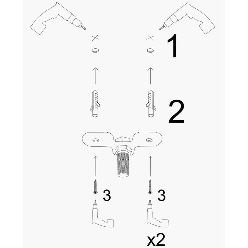 Casa si Gradina - Corpuri si surse de iluminat - Lustre si pendule - Candelabru, Opviq, metal, negru, diametru 41 cm, inaltime reglabila - Infinity.ro