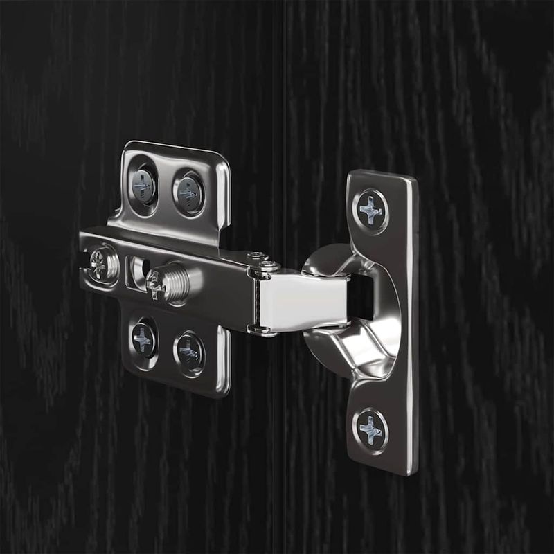 Casa si Gradina - Mobilier - Comode si corpuri - Comode - Set comoda TV cu raft Altele 4 pcs Stejar negru Mediu 60 x 30 x 30 cm - Infinity.ro