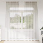 Casa si Gradina - Textile si covoare - Perdele si draperii - Perdele - Perdele cu perdele 2 pcs Crem 140 x 260 cm Poliester - Infinity.ro