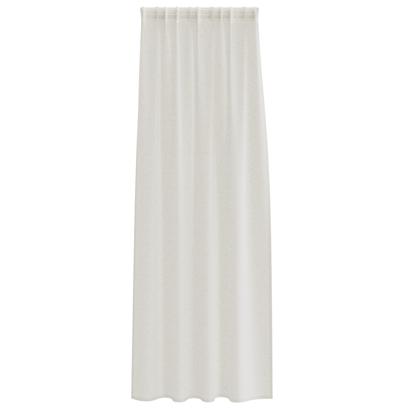 Casa si Gradina - Textile si covoare - Perdele si draperii - Perdele - Perdele cu perdele 2 pcs Crem 140 x 260 cm Poliester - Infinity.ro