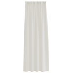 Casa si Gradina - Textile si covoare - Perdele si draperii - Perdele - Perdele cu perdele 2 pcs Crem 140 x 225 cm Poliester - Infinity.ro