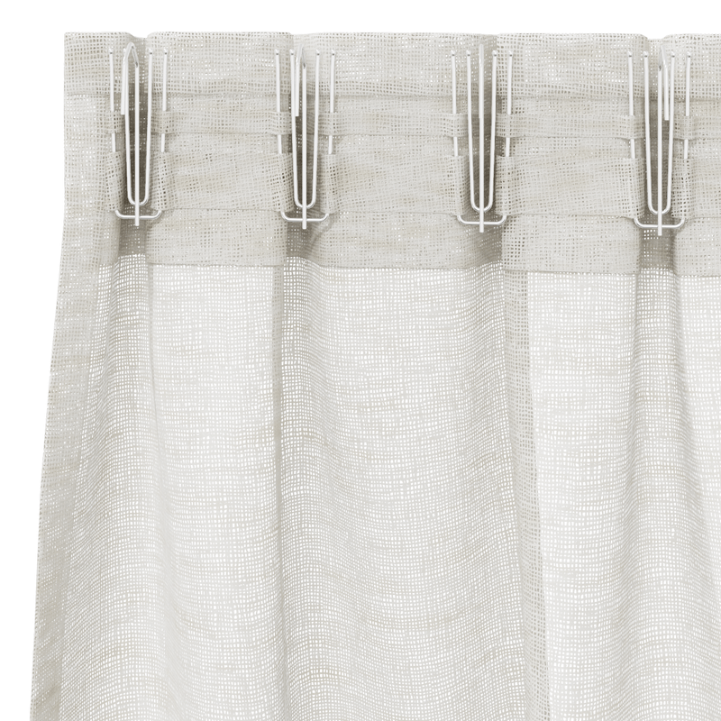 Casa si Gradina - Textile si covoare - Perdele si draperii - Perdele - Perdele cu perdele 2 pcs Crem 140 x 225 cm Poliester - Infinity.ro