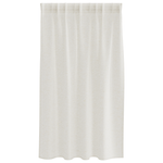 Casa si Gradina - Textile si covoare - Perdele si draperii - Perdele - Perdele cu perdele 2 pcs Crem 140 x 140 cm Poliester - Infinity.ro