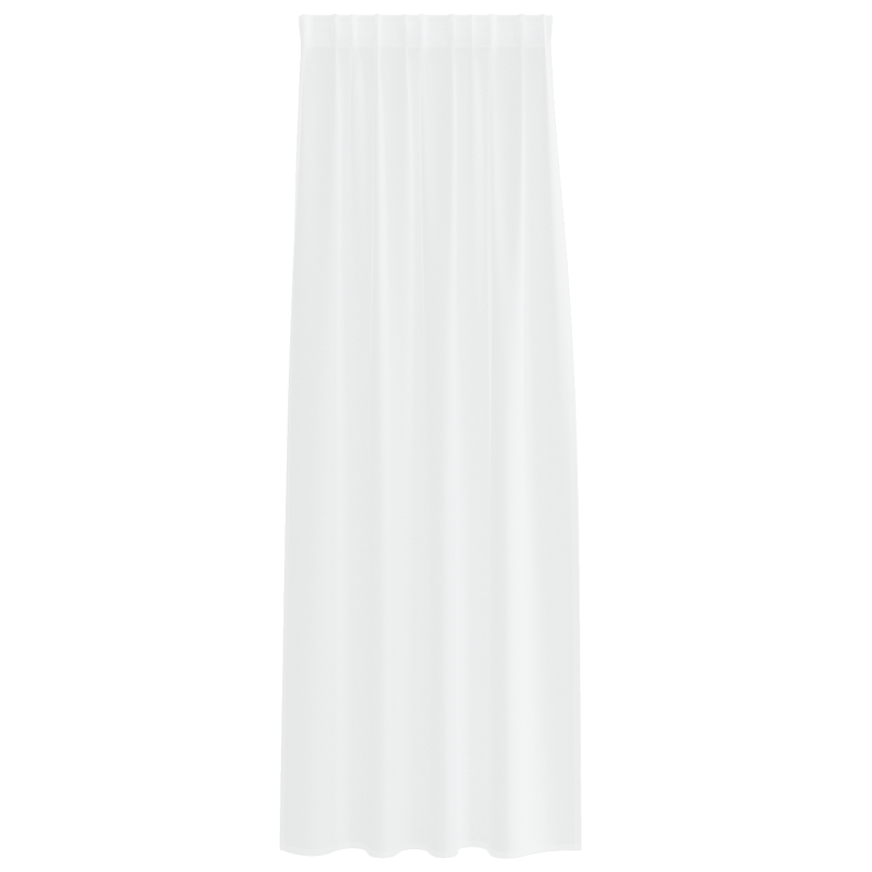 Casa si Gradina - Textile si covoare - Perdele si draperii - Perdele - Perdele cu perdele 2 pcs Alb 140 x 225 cm Poliester - Infinity.ro