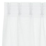 Casa si Gradina - Textile si covoare - Perdele si draperii - Perdele - Perdele cu perdele 2 pcs Alb 140 x 225 cm Poliester - Infinity.ro