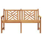 Casa si Gradina - Gradina si terasa - Mobilier exterior - Bancute de gradina - Banca de gradina Maro 150 x 60 x 90 cm Lemn masiv de tec - Infinity.ro