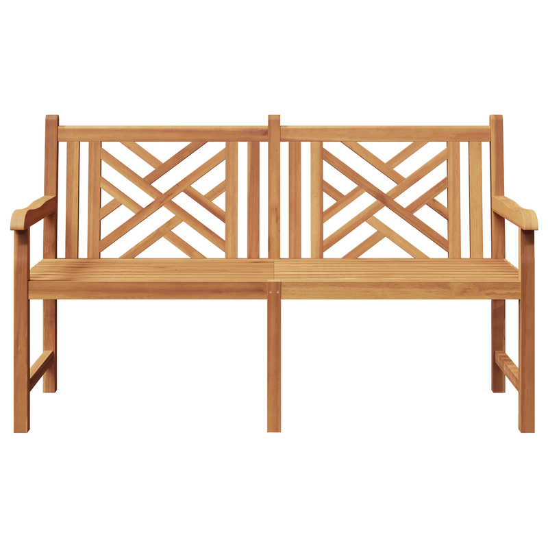 Casa si Gradina - Gradina si terasa - Mobilier exterior - Bancute de gradina - Banca de gradina Maro 150 x 60 x 90 cm Lemn masiv de tec - Infinity.ro