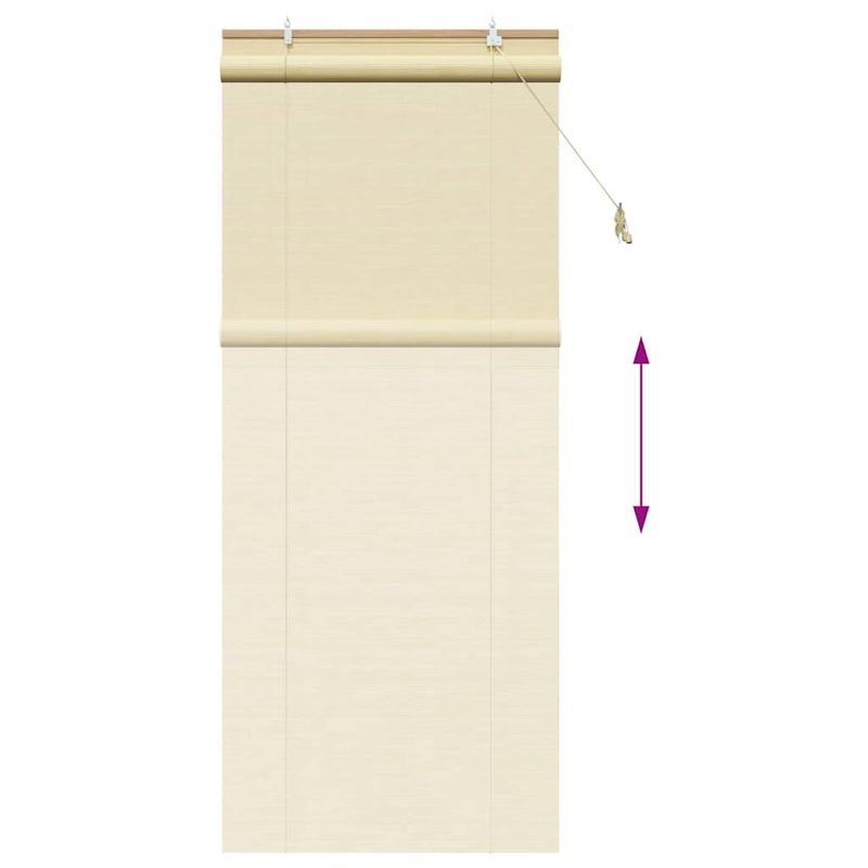 Casa si Gradina - Textile si covoare - Rulouri si jaluzele - Jaluzele si Rulouri pentru Fereastra natural 80 x 220 cm Bambus - Infinity.ro