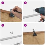 Casa si Gradina - Textile si covoare - Rulouri si jaluzele - Jaluzele si Rulouri pentru Fereastra Maro deschis 60 x 160 cm - Infinity.ro