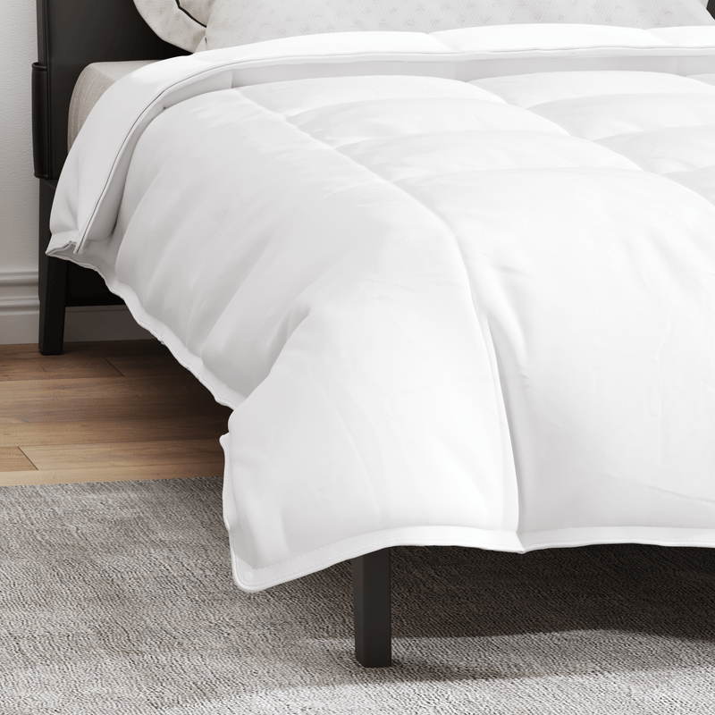 Casa si Gradina - Textile si covoare - Pături și cuverturi - Pături - Paturi si Duvete Alb 155 x 220 cm Jos - Infinity.ro