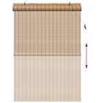 Casa si Gradina - Textile si covoare - Rulouri si jaluzele - Jaluzelele si umbrele pentru feronerie cu perdele Manual 150 x 220 cm - Infinity.ro