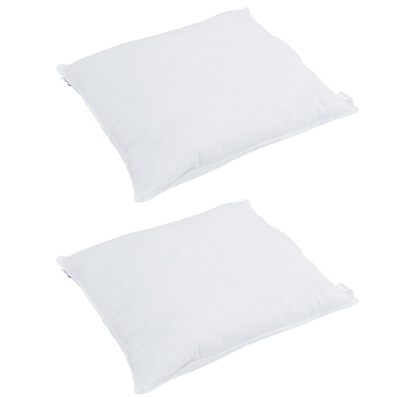Casa si Gradina - Textile si covoare - Perne si pilote - Perne - Perne 2 pcs Alb 60 x 60 cm 130gsm 100% bumbac - Infinity.ro