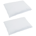 Casa si Gradina - Textile si covoare - Perne si pilote - Perne - Perne 2 pcs Alb 70 x 90 cm 130gsm 100% bumbac - Infinity.ro