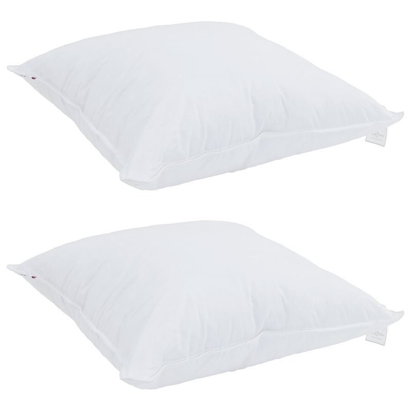 Casa si Gradina - Textile si covoare - Perne si pilote - Perne - Perne 2 pcs Alb 60 x 60 cm 130gsm 100% bumbac - Infinity.ro