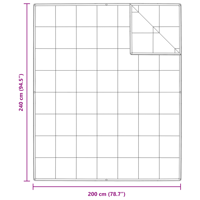 Casa si Gradina - Textile si covoare - Pături și cuverturi - Pături - Paturi si Duvete Alb 240 x 200 cm Jos - Infinity.ro